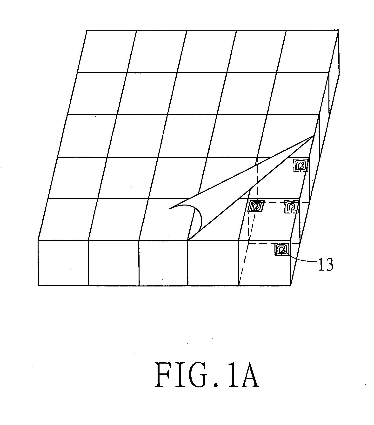 Multi-dimensional antenna in RFID system for reading tags and orientating multi-dimensional objects