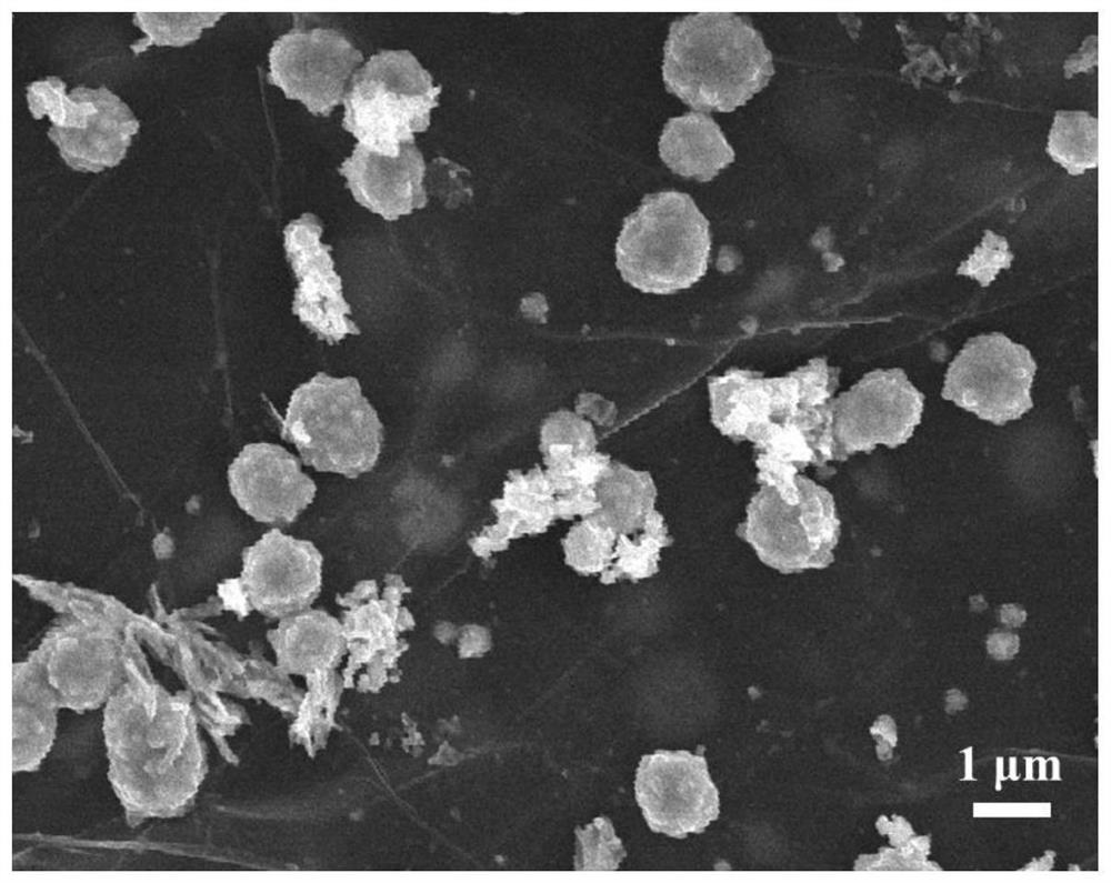 Supercapacitor electrode powder material and preparation method thereof