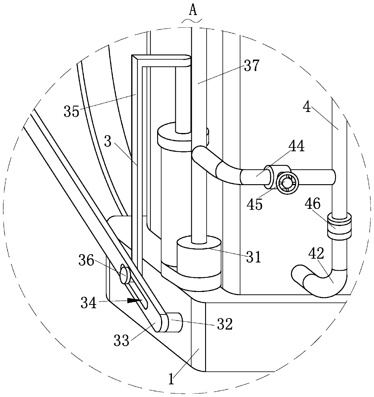 Pesticide spraying device with controllable dosage