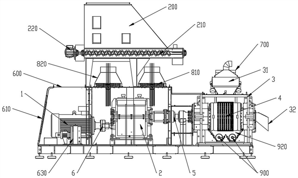 Biomass particle intelligent manufacturing system and granulation method