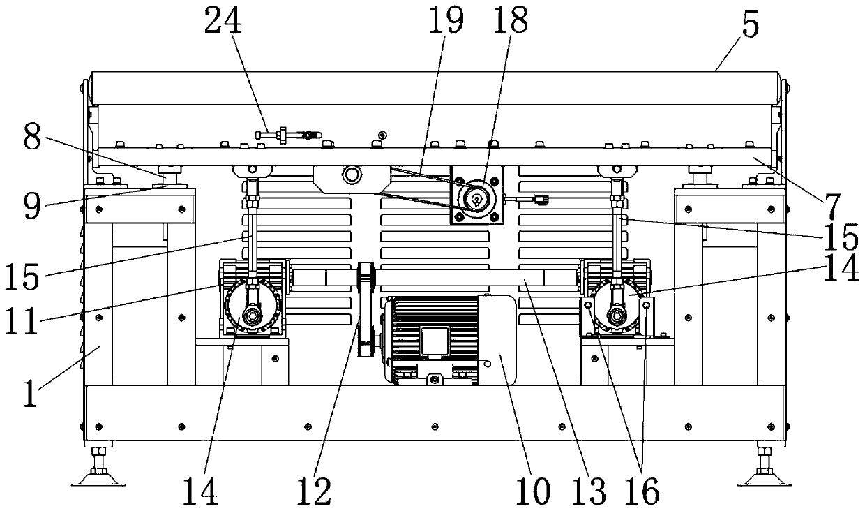 Jacking transfer machine