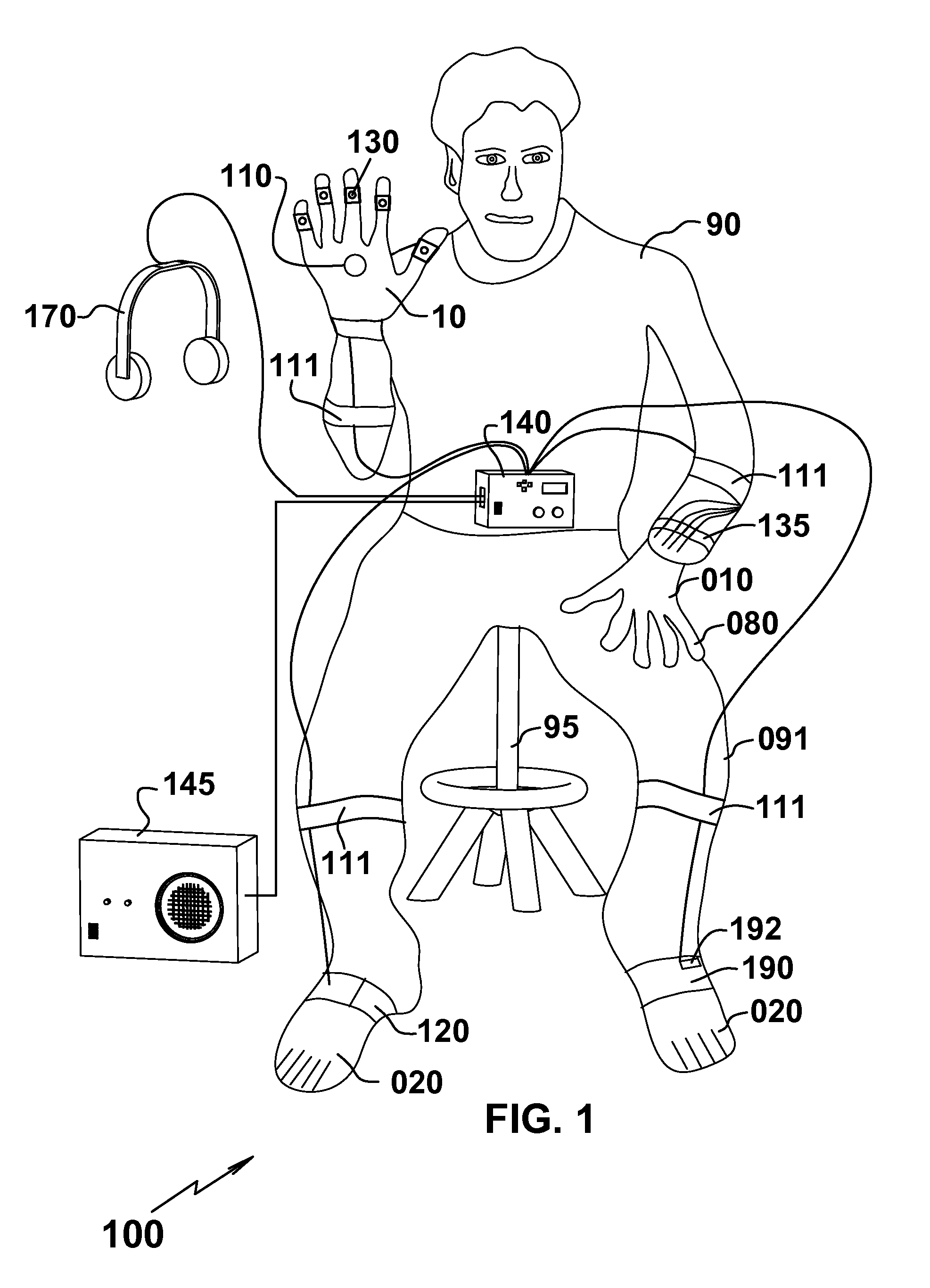 Wearable Trigger Electronic Percussion Music System