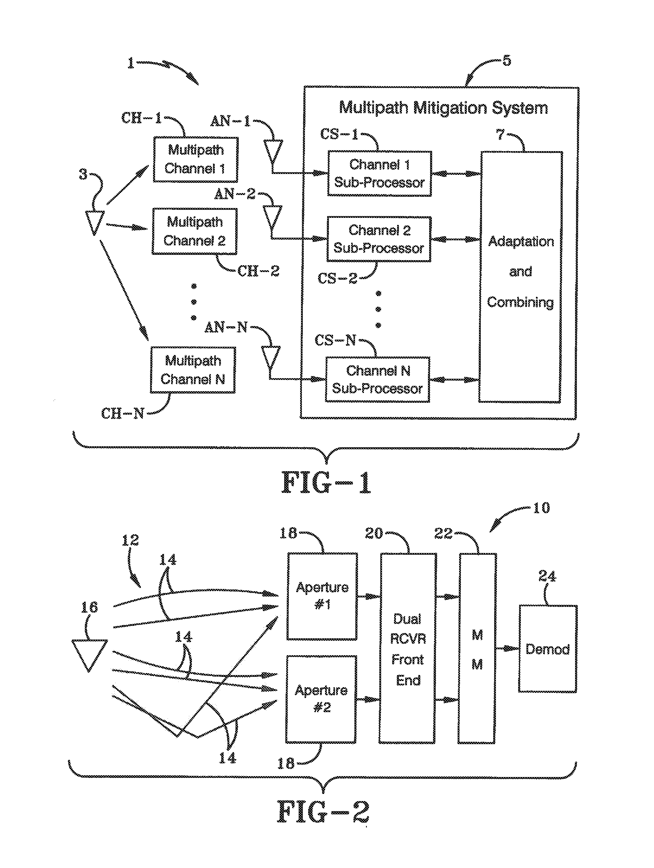 System and algorithm for multipath mitigation