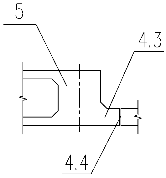 Construction method of urban tunnel branching port with box type top plate structure