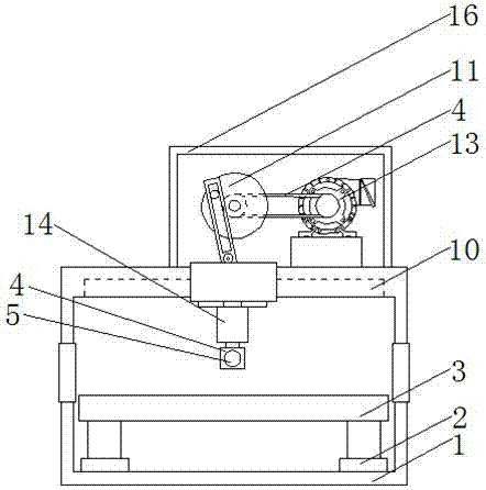 Finishing varnish coating device for high-pressure laminate