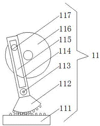 Finishing varnish coating device for high-pressure laminate