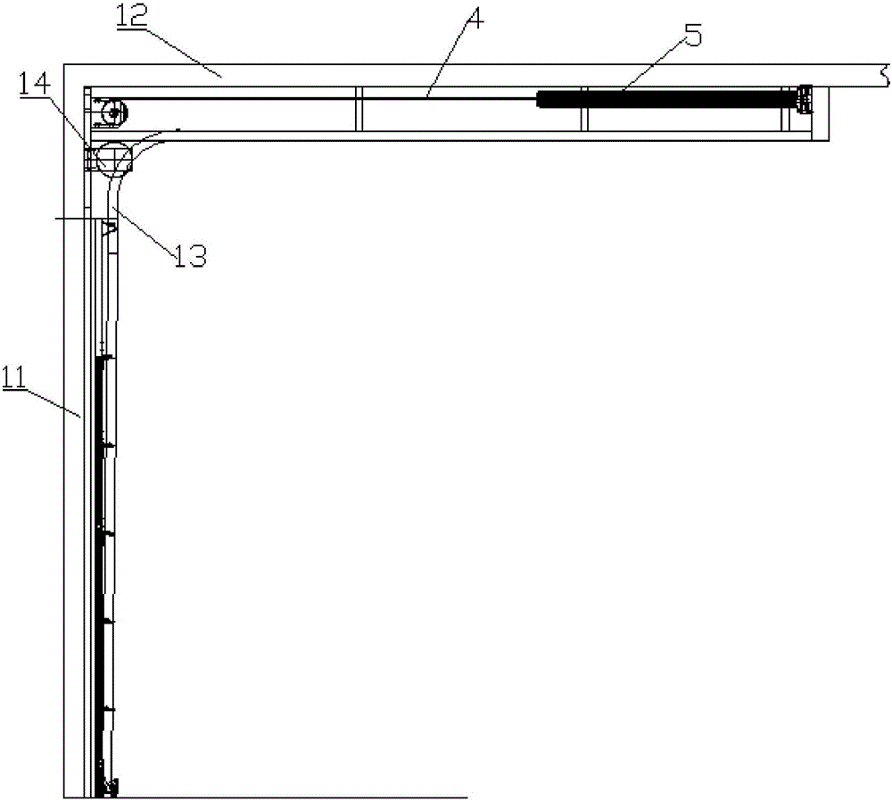 Novel high-speed lift door