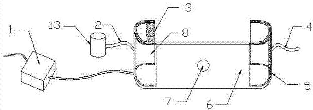 Air sac abdominal pressure delivery aiding device