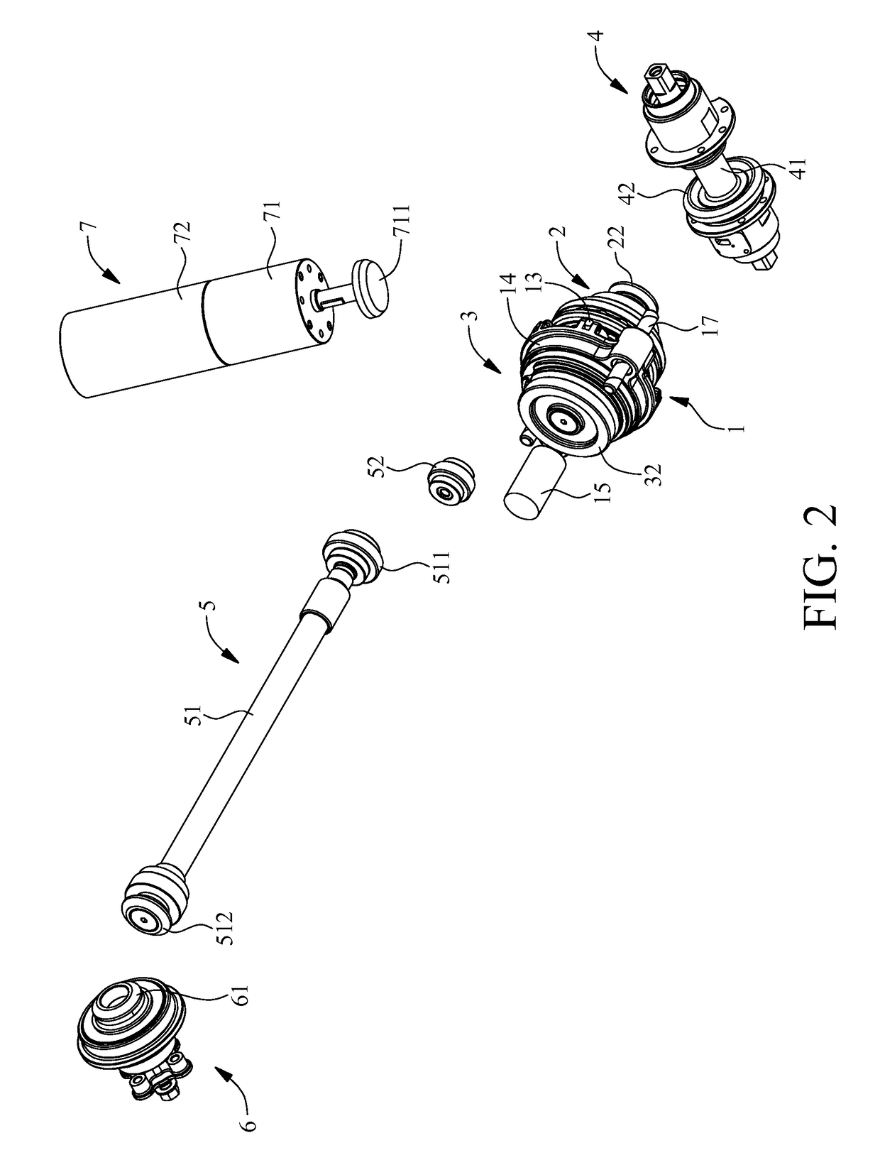 Linear gear shift mechanism for chainless vehicle