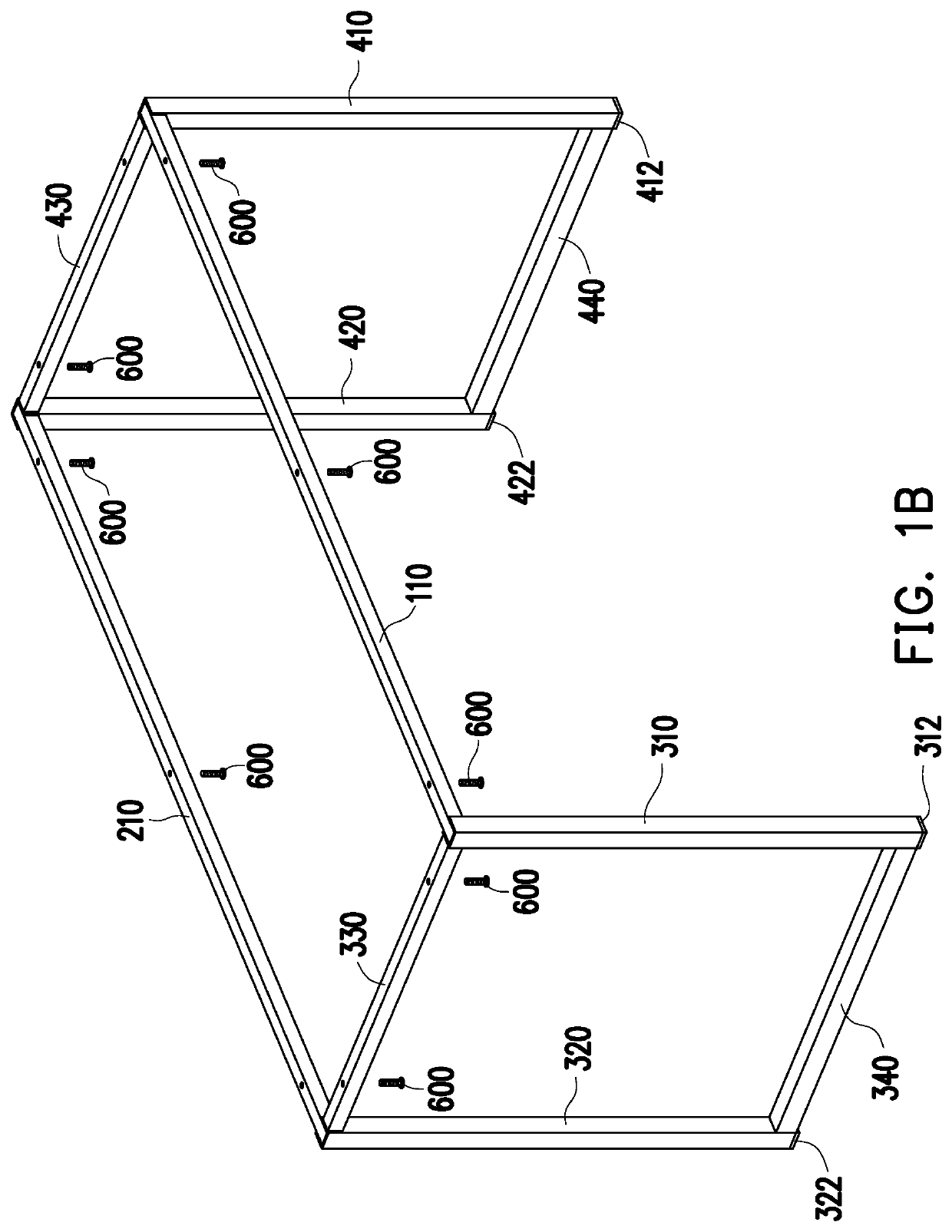 Table assembly and method