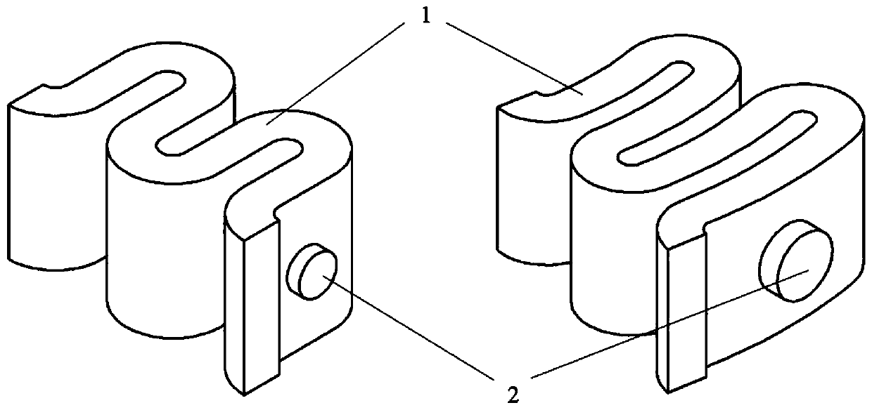 Correction angle logarithm zigzag waveguide slow wave device