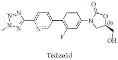 One-pot synthesized tedizolid