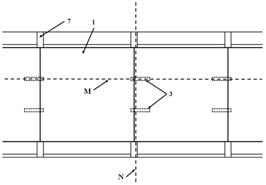 An interconnection structure of a solar wing cell assembly and its preparation process