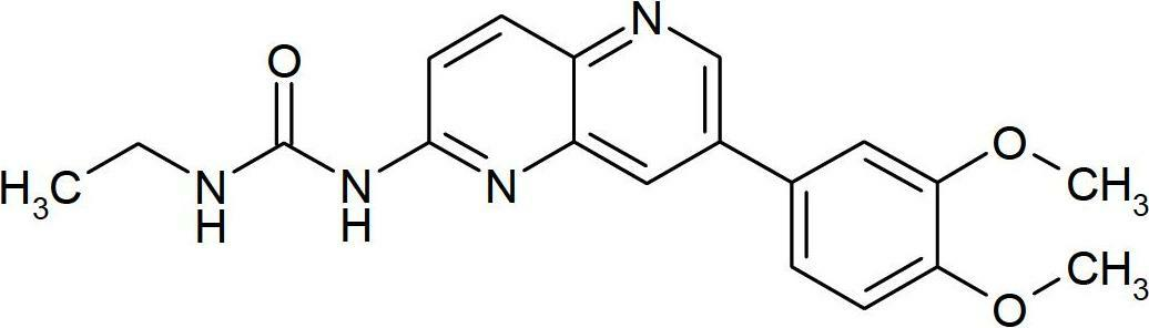 Novel naphthyridine derivatives and the use thereof as kinase inhibitors