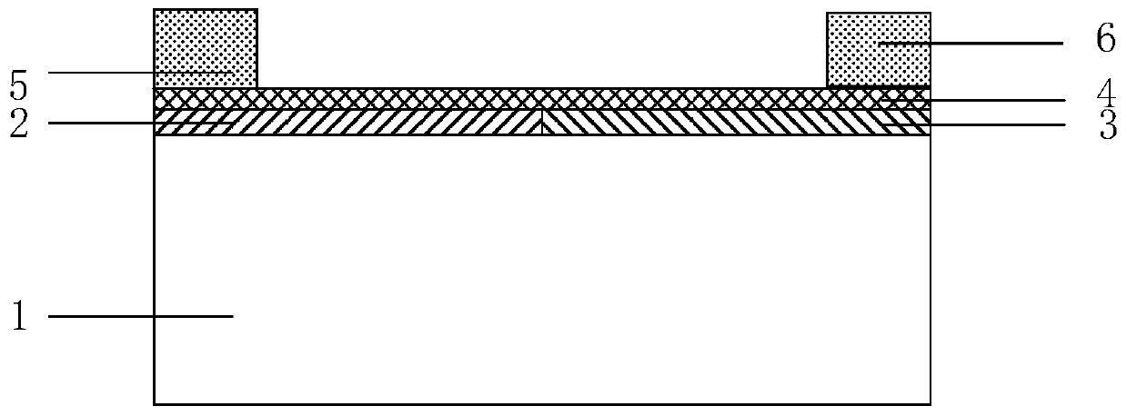 A homogeneous pn junction based on two-dimensional semiconductor material and its preparation method