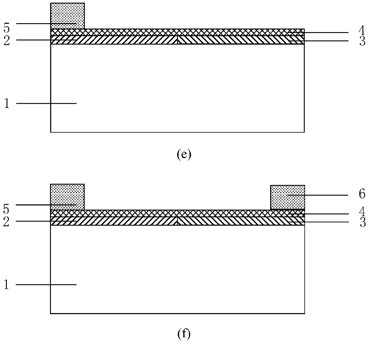 A homogeneous pn junction based on two-dimensional semiconductor material and its preparation method