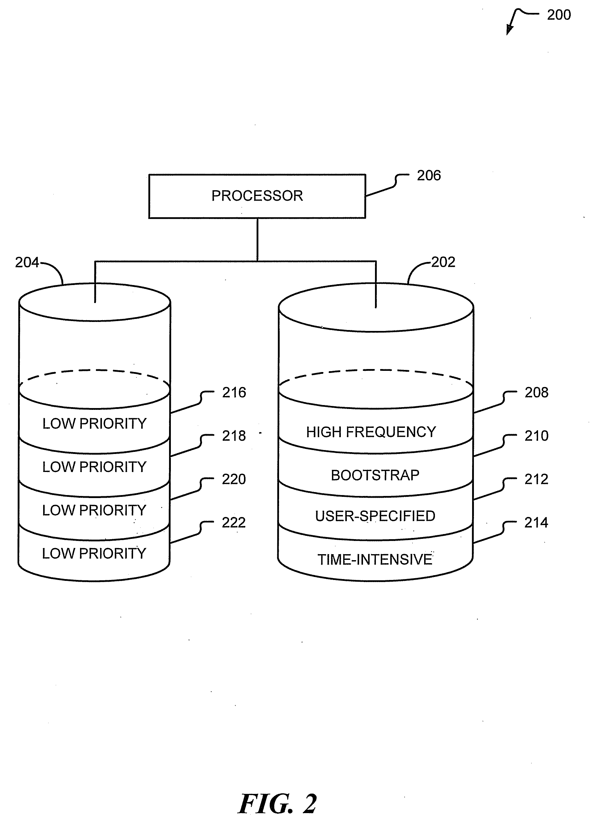 Rebalancing operation using a solid state memory device