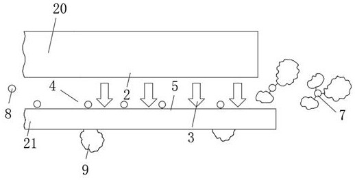 A pneumatic plant branch and leaf separation mechanism and its method