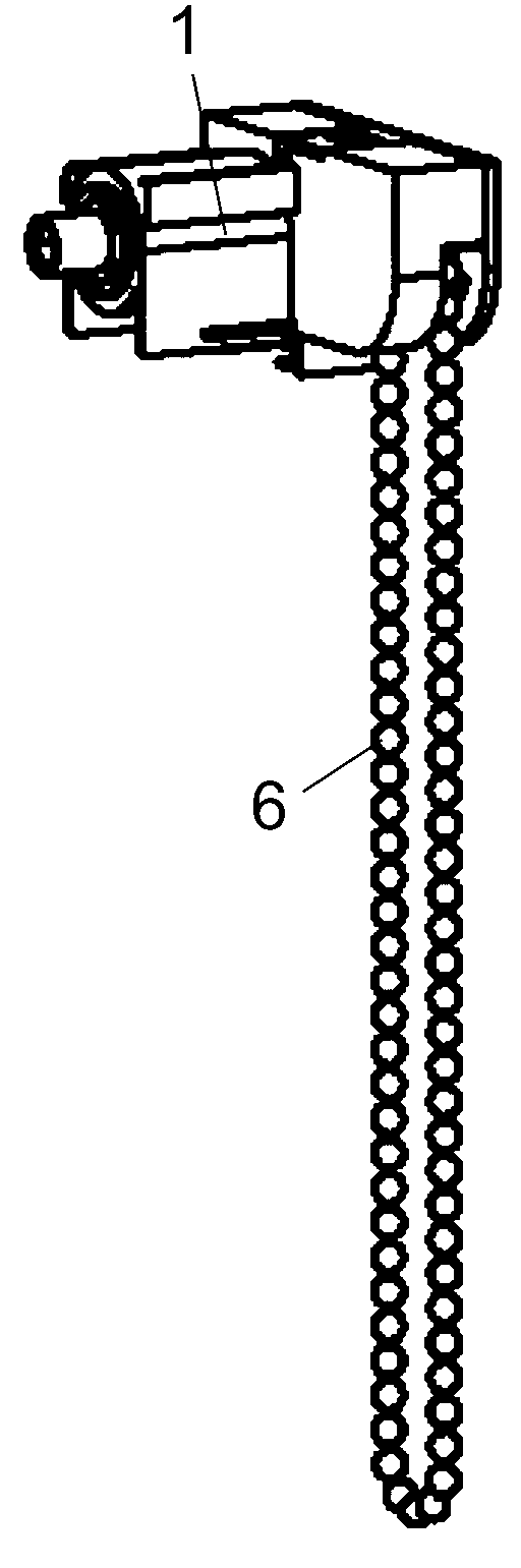 Semi-automatic bead-pulling curtain controller