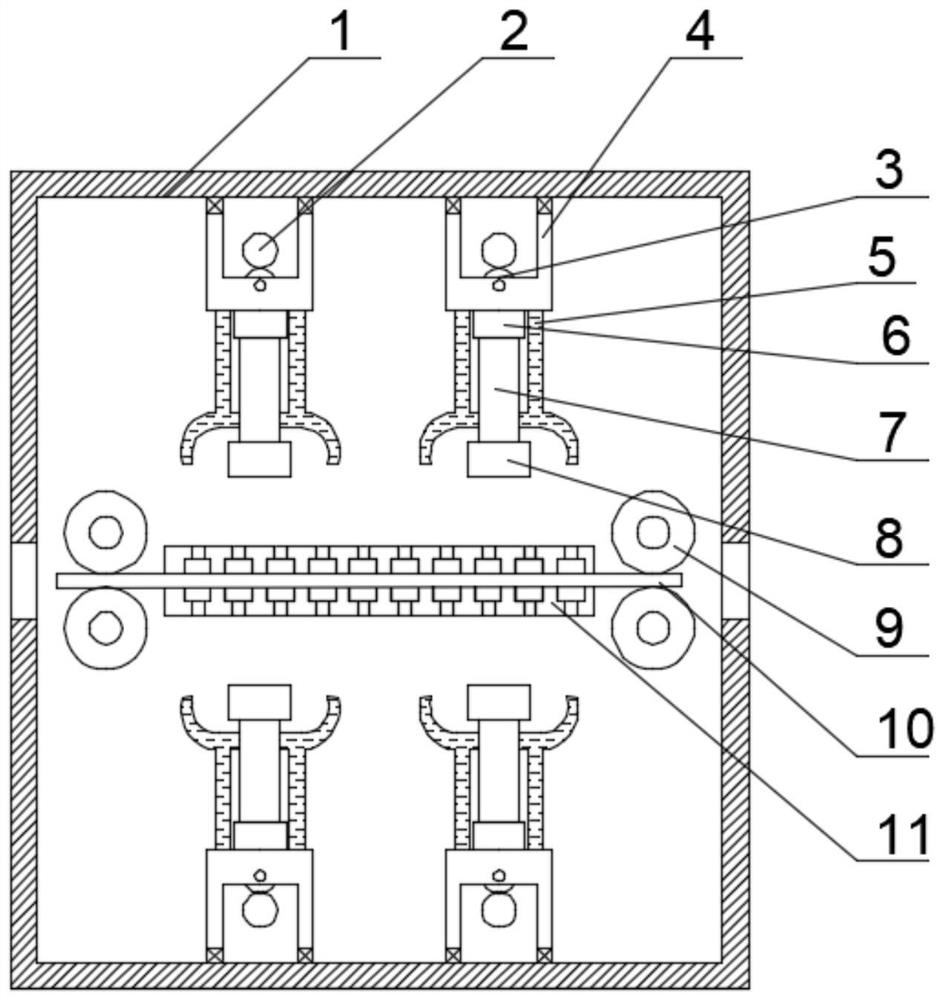 Device for grinding and cleaning building plates