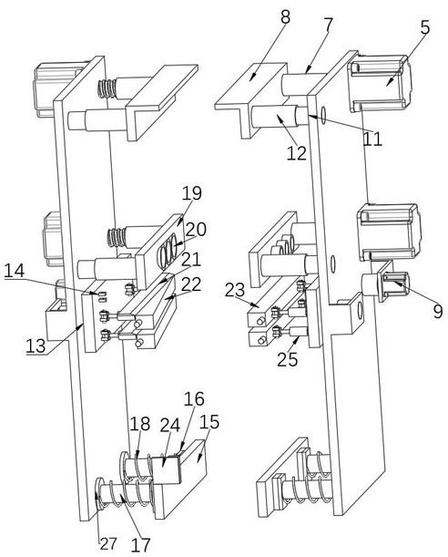 A bolt threading machine