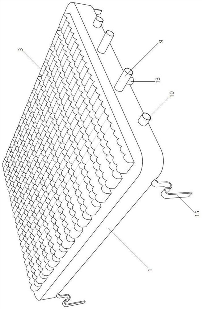 Alternating press-resistant bed for critical patients in neurosurgery department