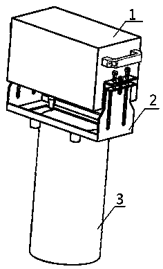 A shaft end surface printing mechanism and its use method