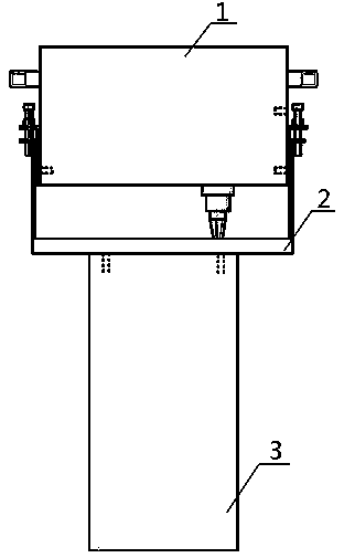 A shaft end surface printing mechanism and its use method