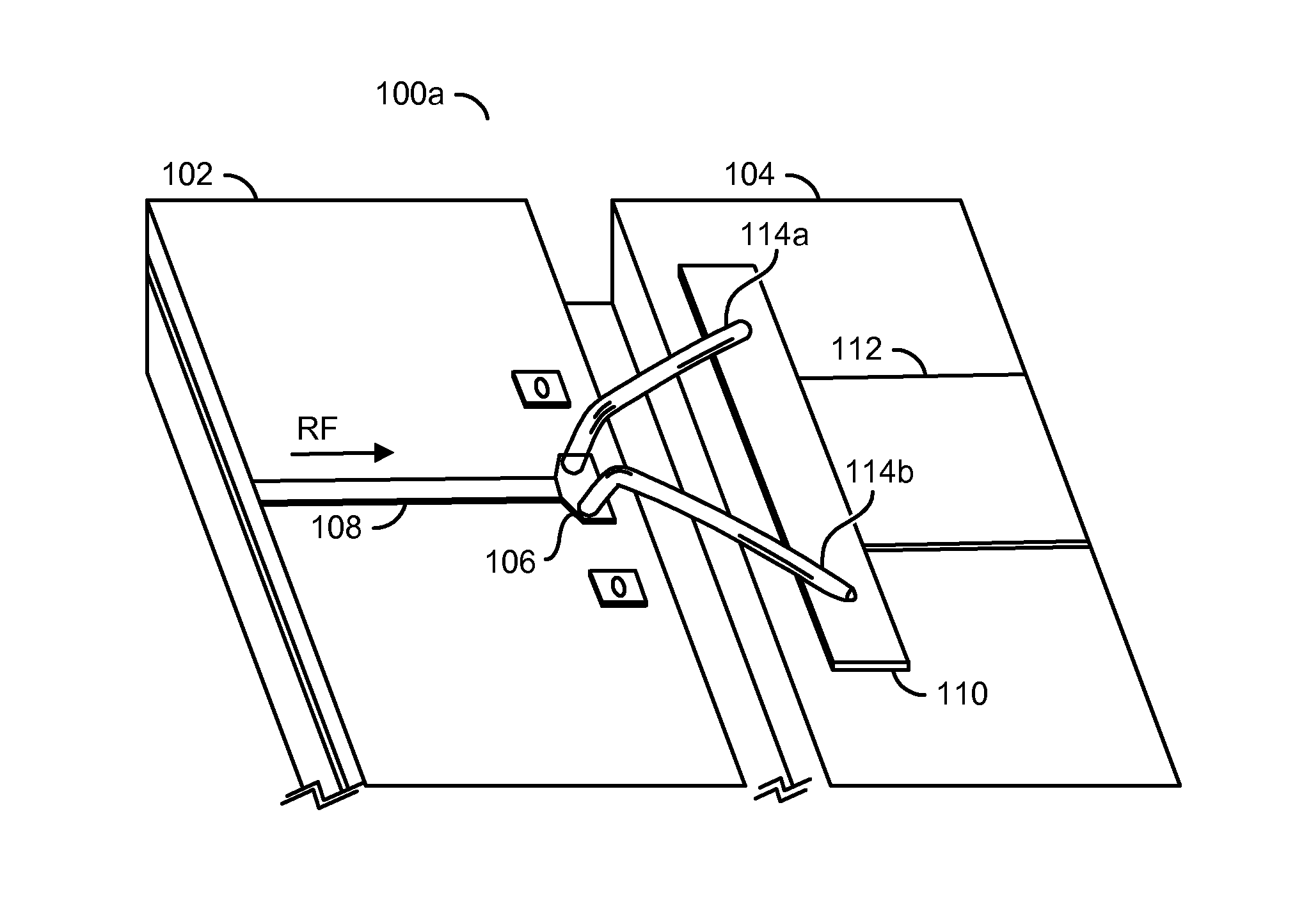 High frequency monolithic microwave integrated circuit connection