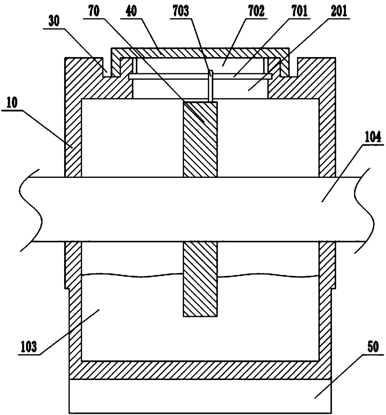 Waterproof spindle box for machine tool