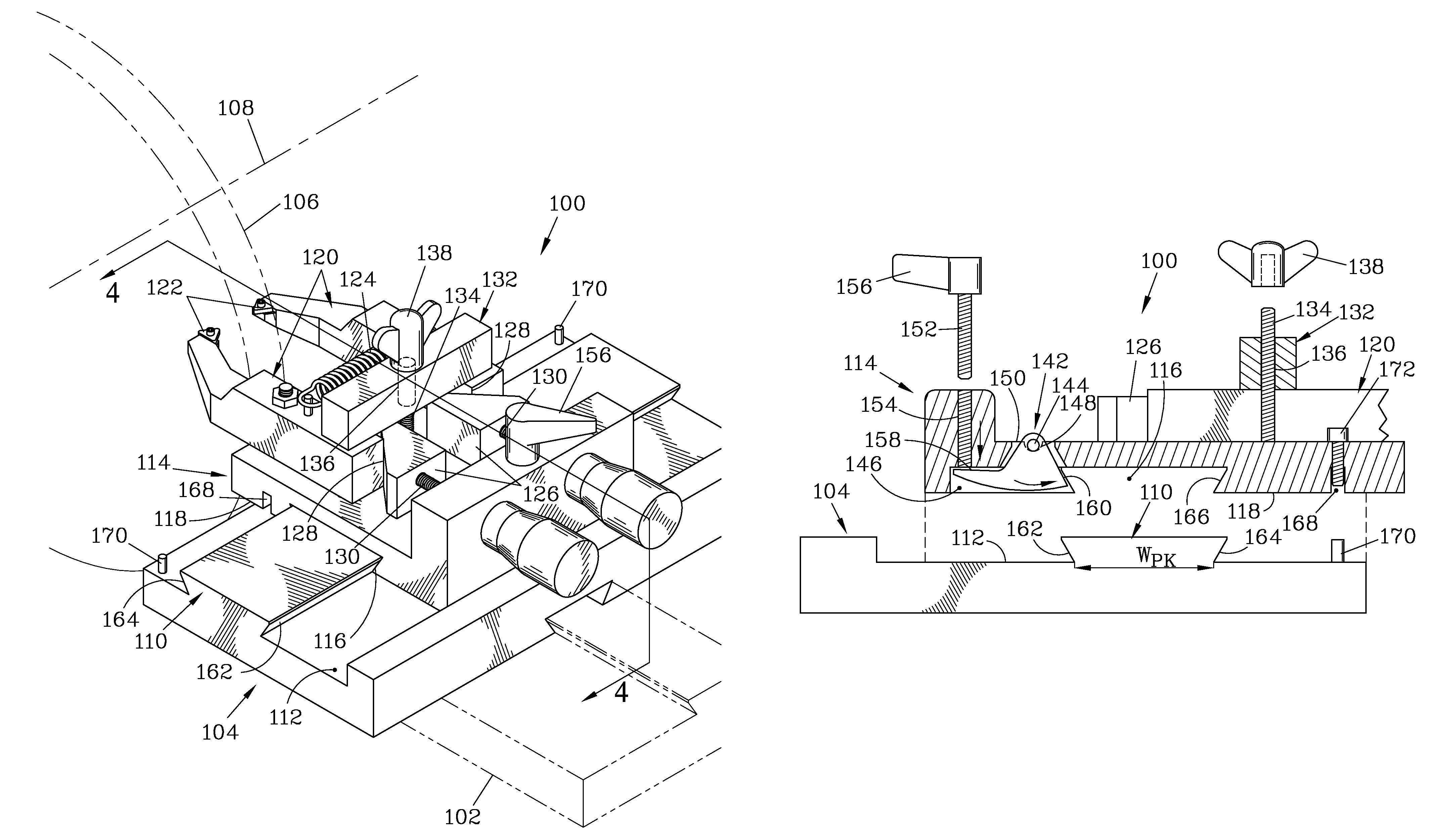 Cutting head assembly for on-vehicle brake lathe