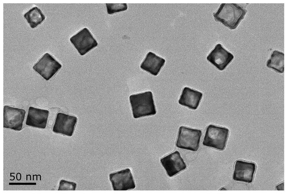 A kind of preparation method of cysteamine synergistic gold-silver nano material