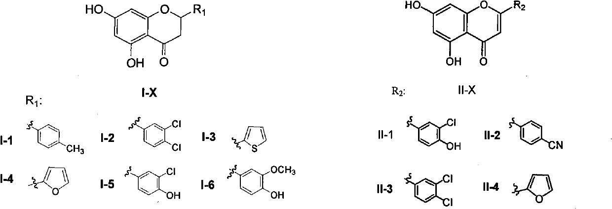 Flavone analog, preparation and application thereof as anti-diabetic medicament