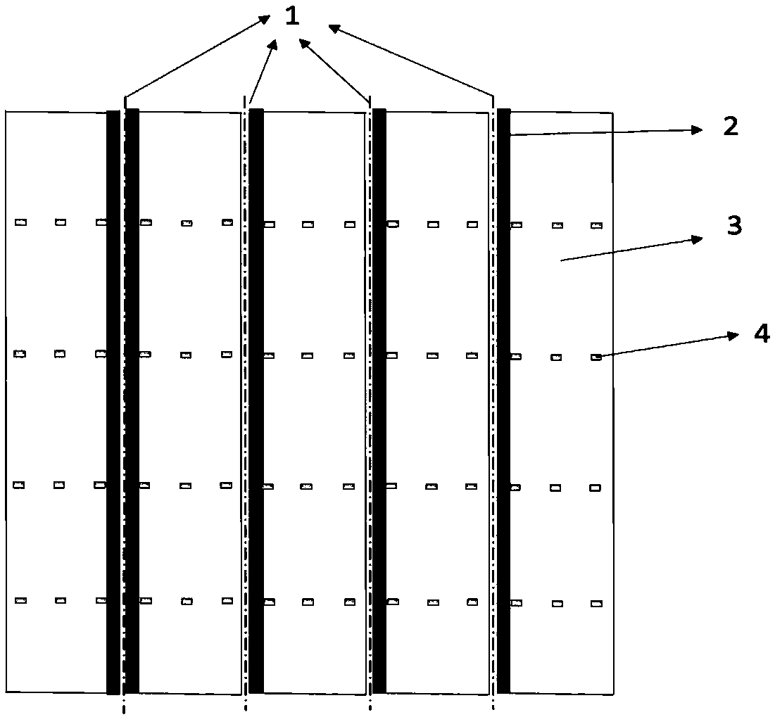 Solar battery back structure design