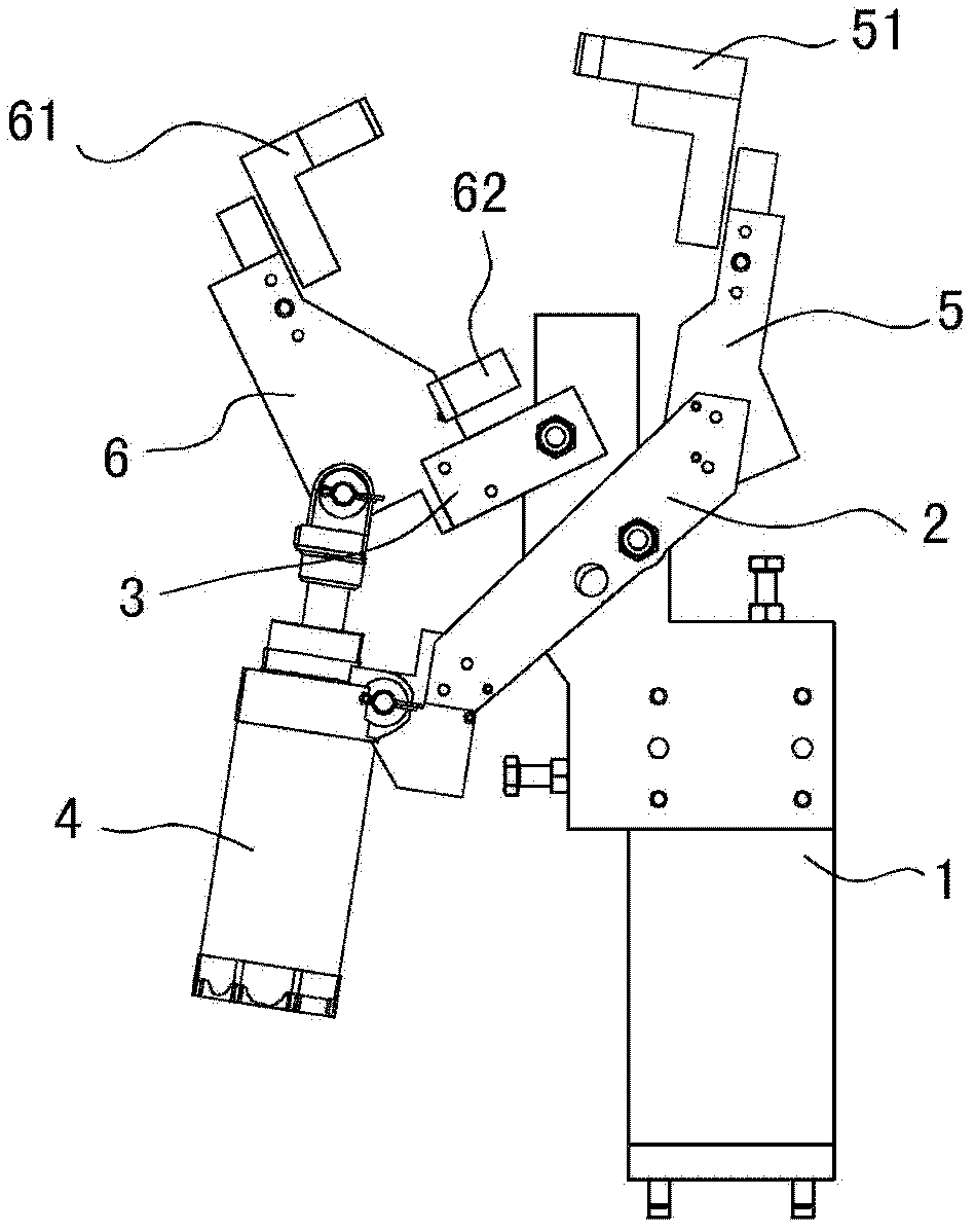 Bidirectional lateral linkage and clamping mechanism