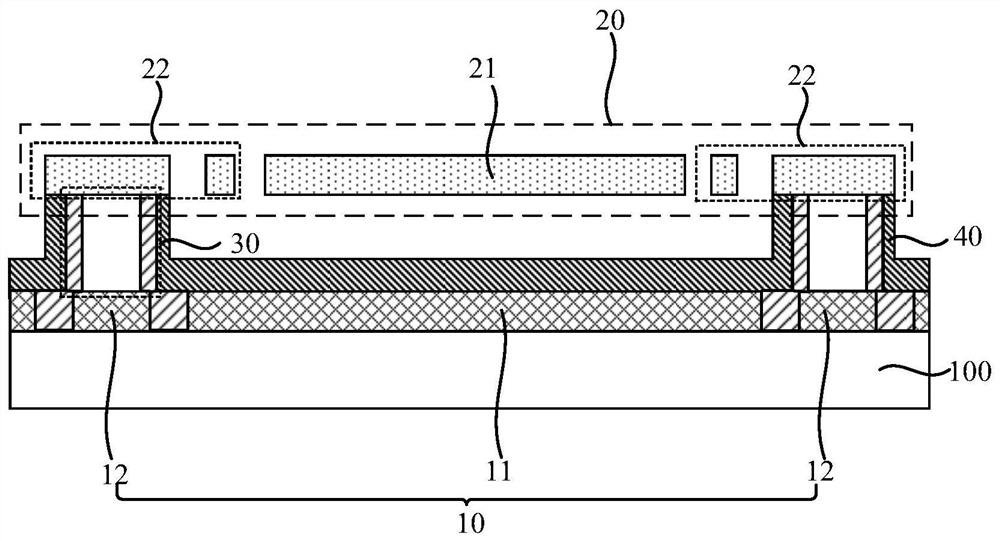 Infrared detector pixel and infrared detector based on CMOS process