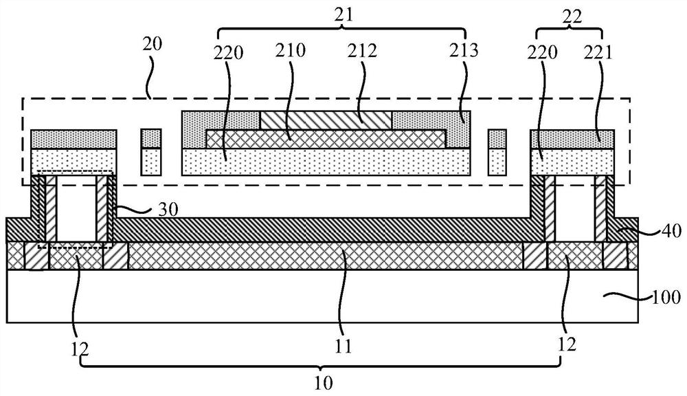 Infrared detector pixel and infrared detector based on CMOS process