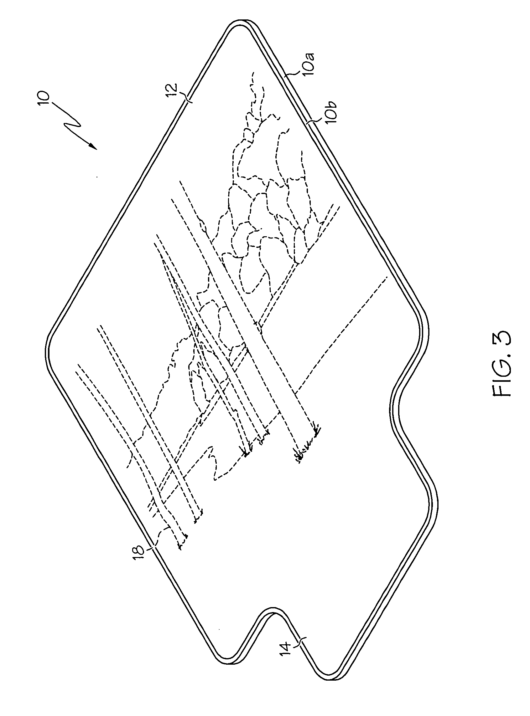 Graphic mat and method of producing the same