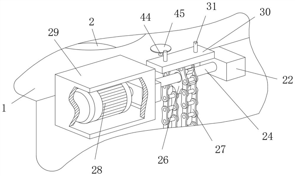 A garbage transport device