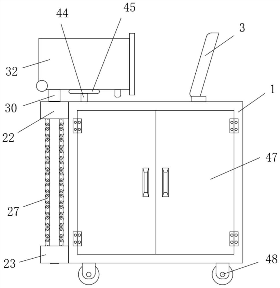 A garbage transport device