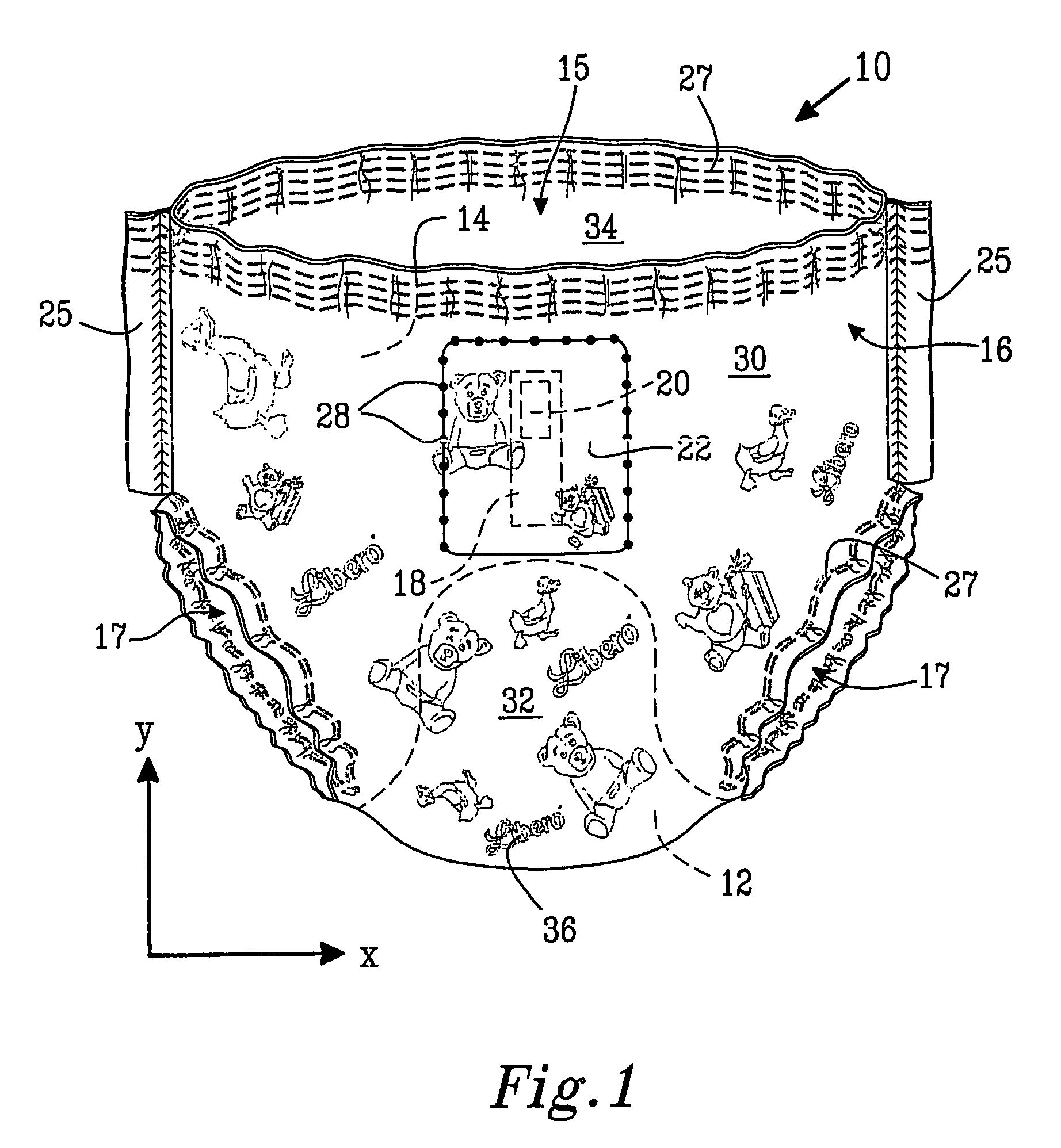 Absorbent article having disposal fastening means