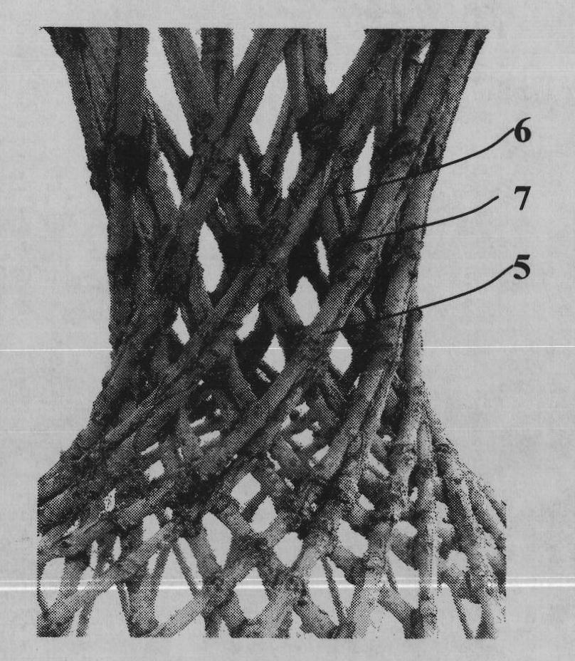 Production method of sweet osmanthus tree vase