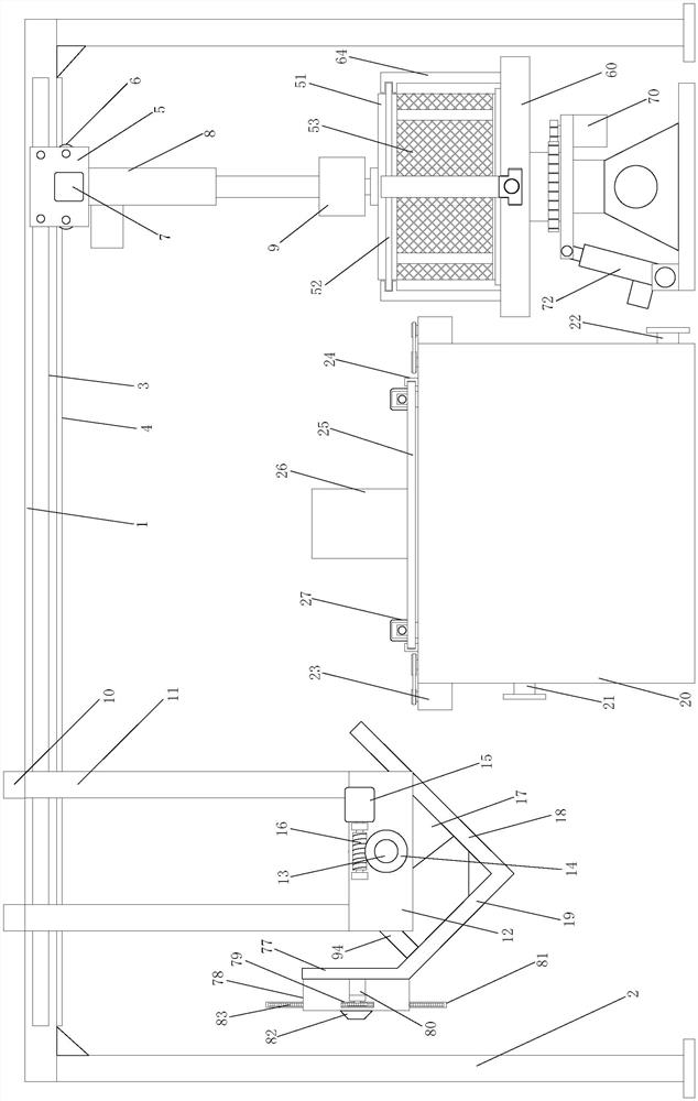 Suspension conveying type automatic coating system