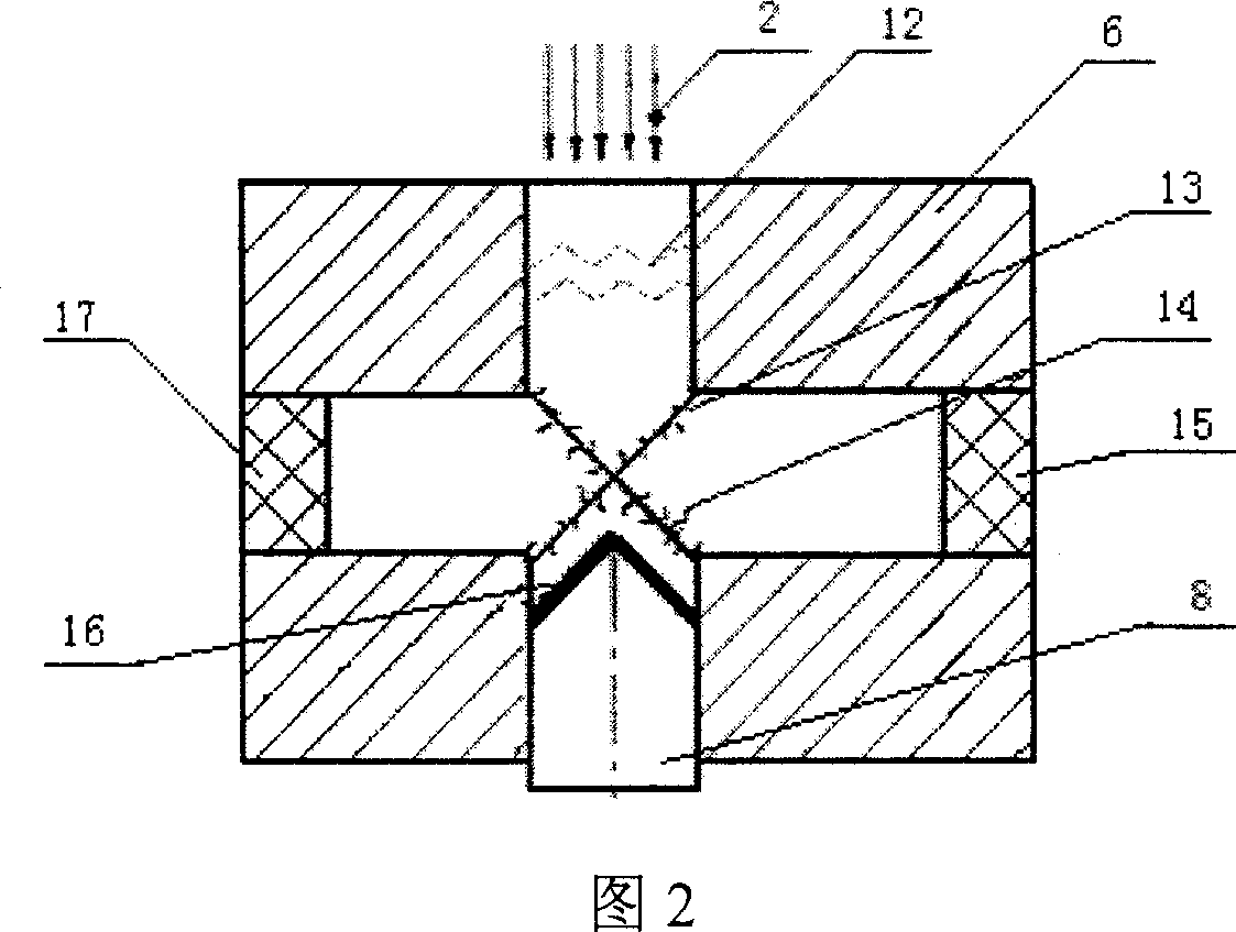 Deburring method and apparatus based on laser shock wave