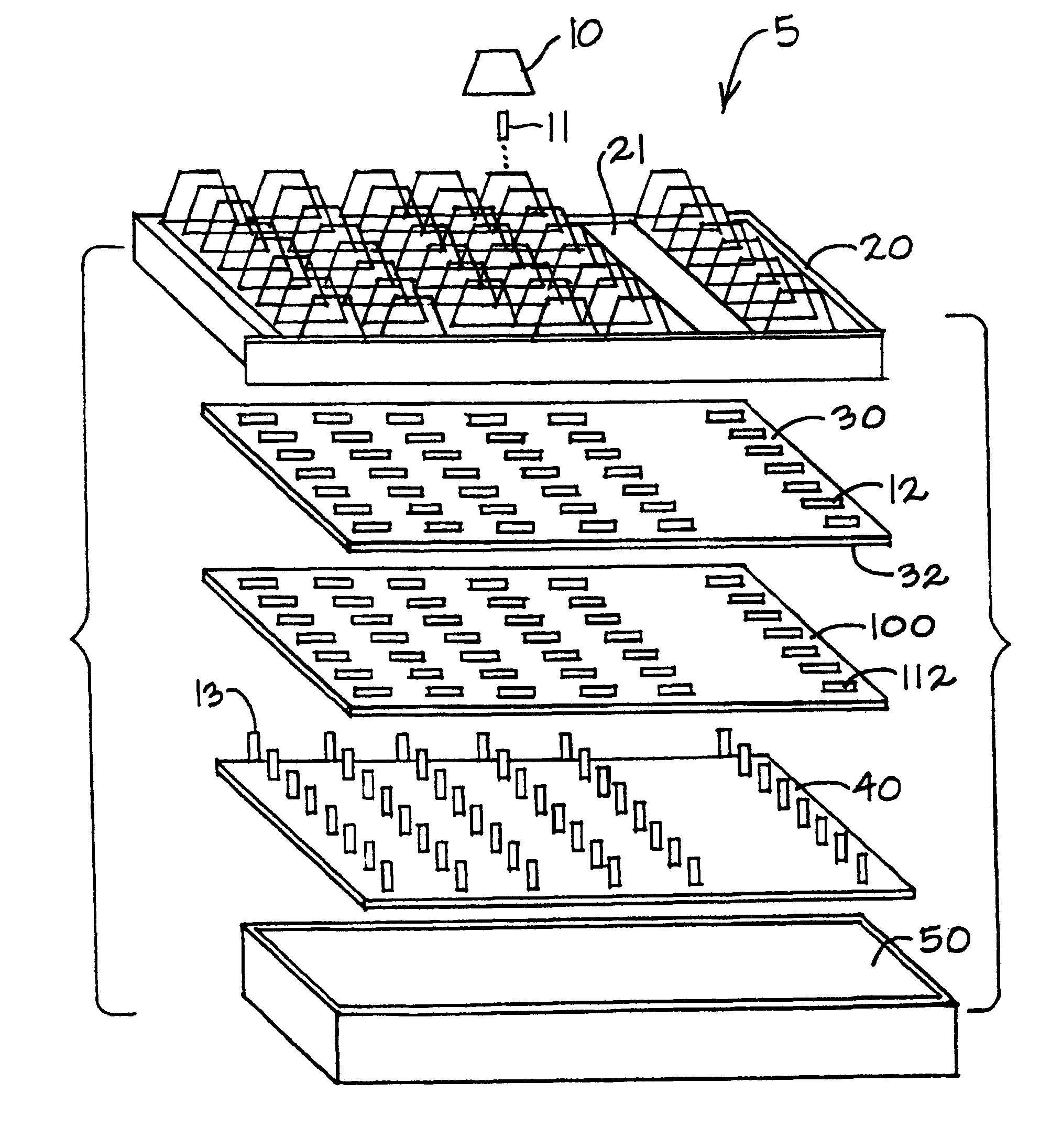 Low power, low cost illuminated keyboards and keypads