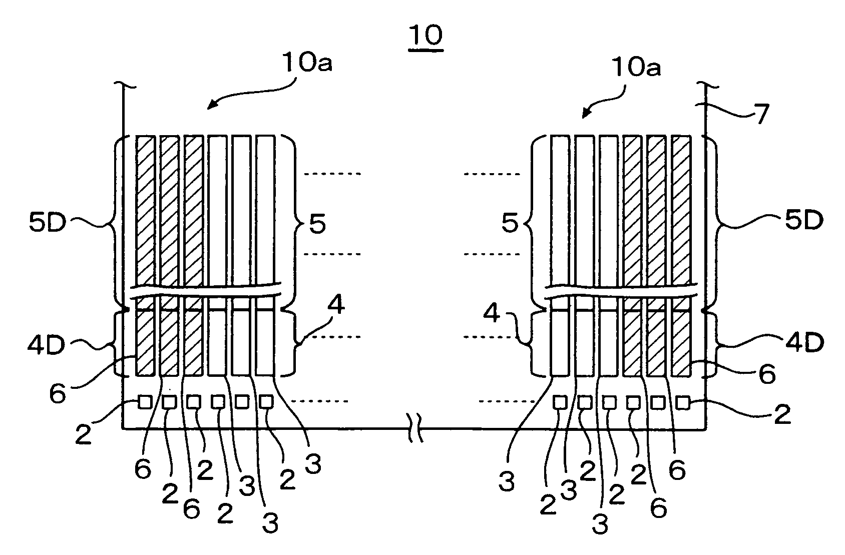 Organic EL panel drive circuit and organic EL display device using the same drive circuit