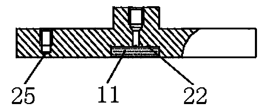 Horizontal geotechnical plane stress triaxial apparatus for pressure chamber structure