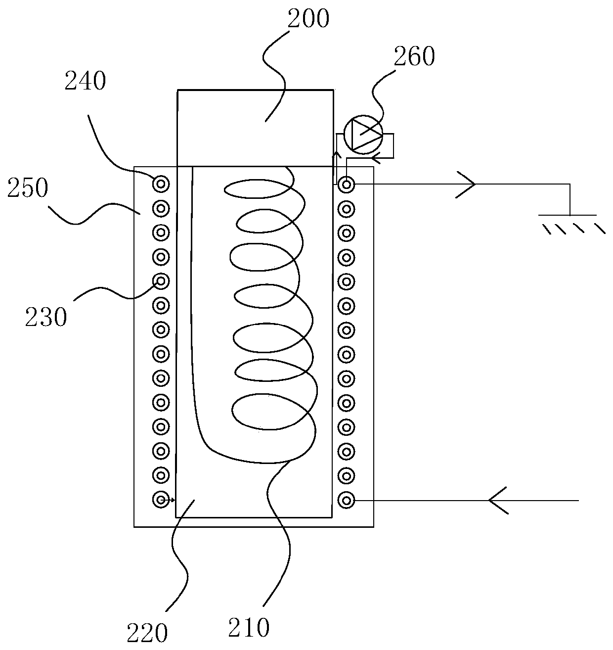 Novel heat-pump water heater