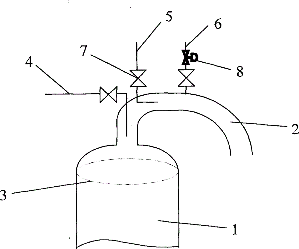 Flushing device and method for second-stage evaporation separator in urea production system