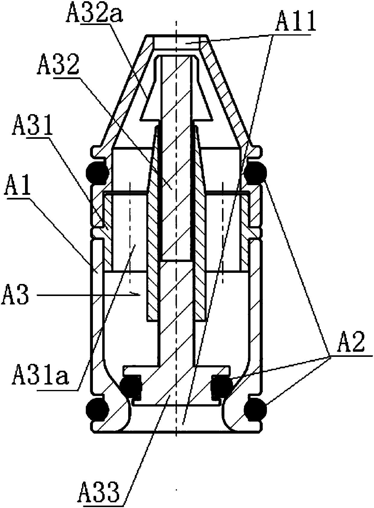 Anti-blocking jet pump for recycling reclaimed water resource and anti-blocking method thereof